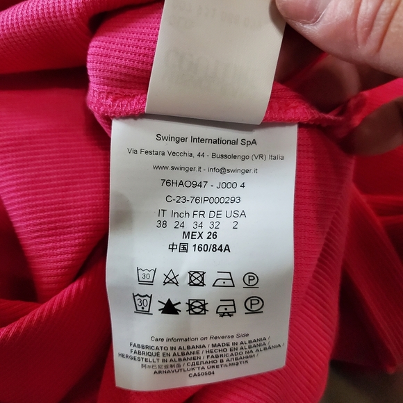 NWT Versace Ribbed Knit Dress - Picture 6 of 7